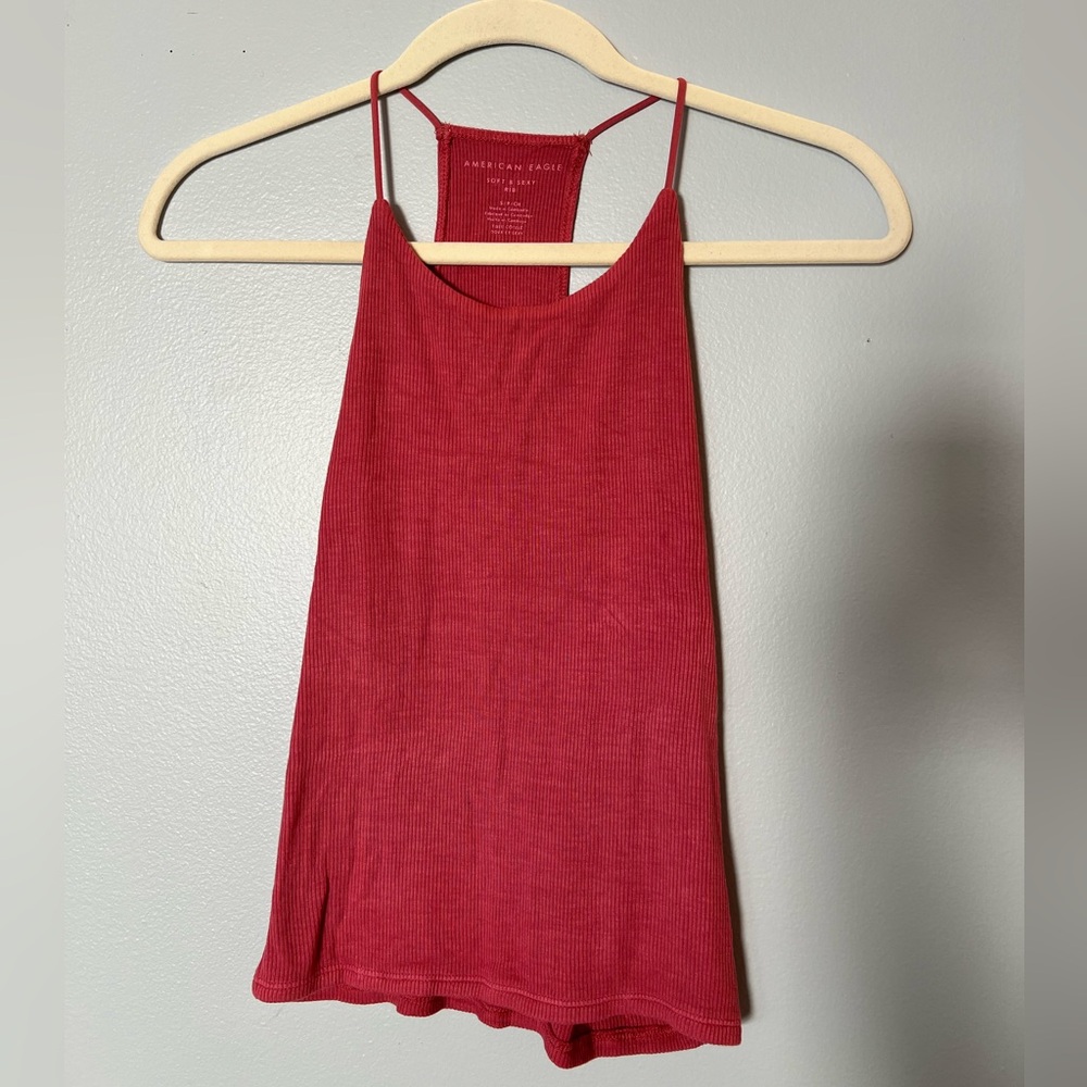 Pink Tank Top - American Eagle Soft & Sexy